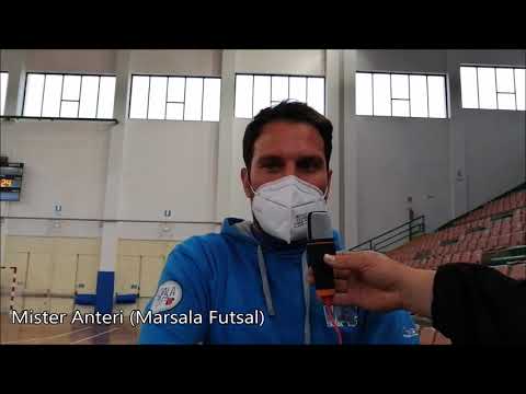 immagine di anteprima del video: Intervista di Mister Anteri nel dopo gara di Marsala F. -...
